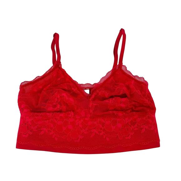 Victoria's Secret Bralette Red Wire Free Soft Band Xsmall - Picture 1 of 6